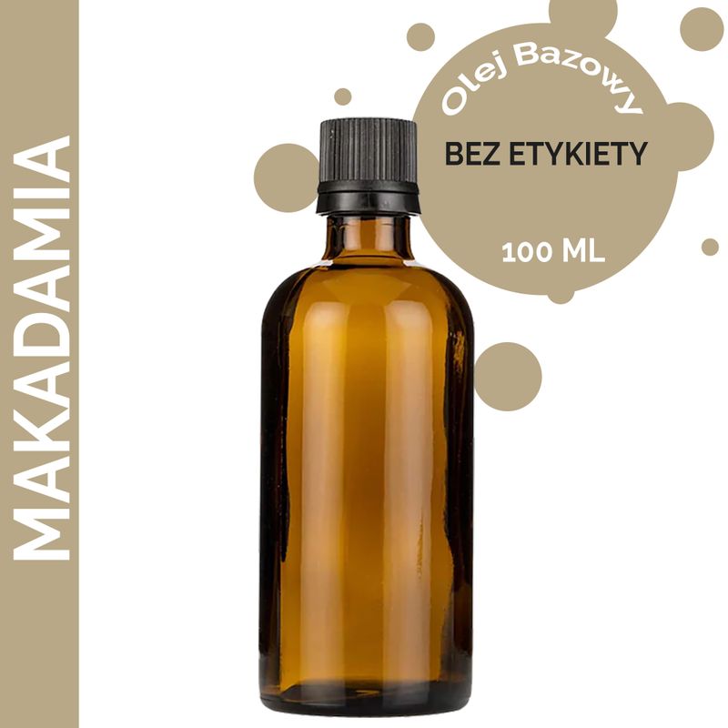 Macadamia Basolja 100ml - Utan Etikett