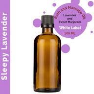 Sömnig Lavendel Massageolja- 100ml - Utan Etikett