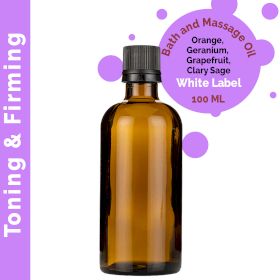 Tonande & Stärkande Massageolja - 100ml - Utan Etikett