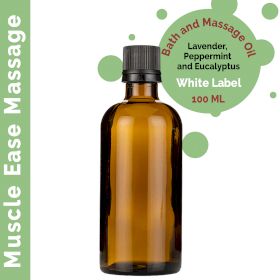 Muskelavslappning Massageolja - 100ml - Utan Etikett