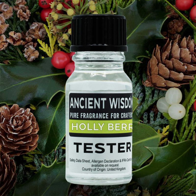 Doftolja Tester 10ml - Järnekbär & Mistel