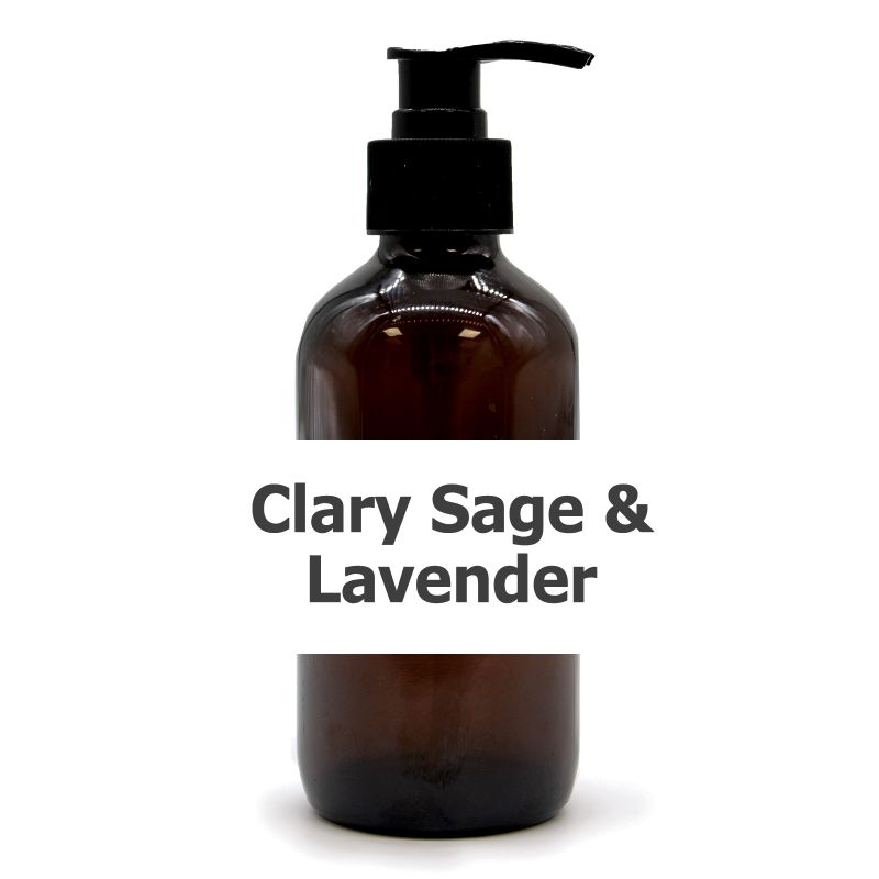Muskatellsalvia & Lavendel Hand- & Duschtvål 250ml - Utan Etikett