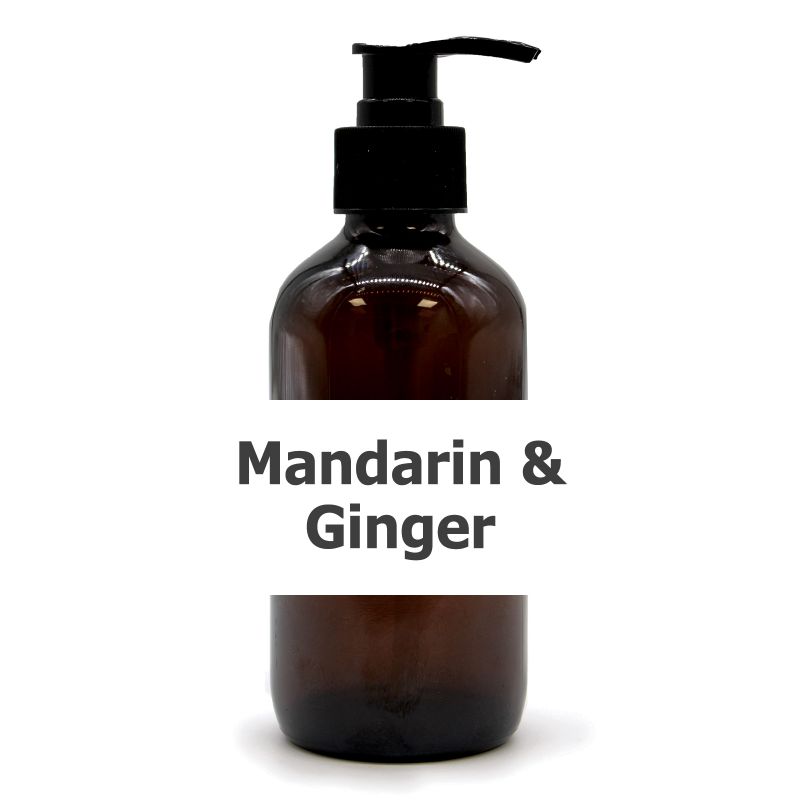 Mandarin & Ingefära Hand- & Duschtvål 250ml - Utan Etikett