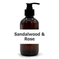 Sandelträ & Ros Hand- & Duschtvål 250ml - Utan Etikett