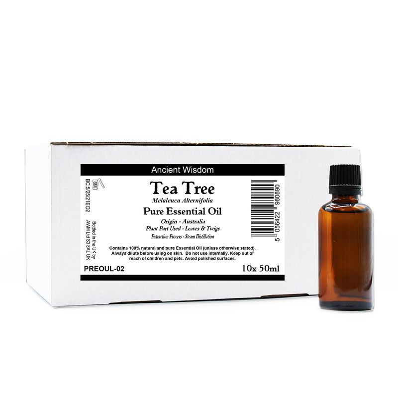 Te Träd Eterisk Olja 50ml - Utan Etikett