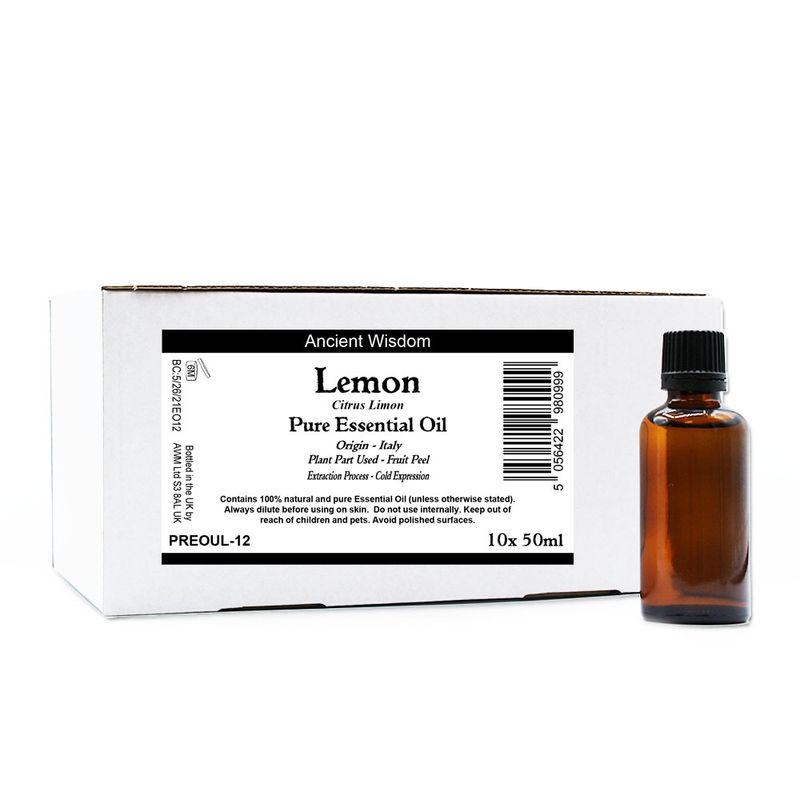 Citron Eterisk Olja 50ml - Utan Etikett