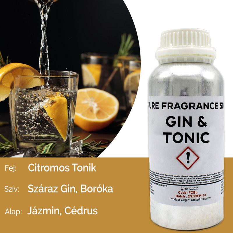 Gin & Tonic Ren Doftolja - 500ml