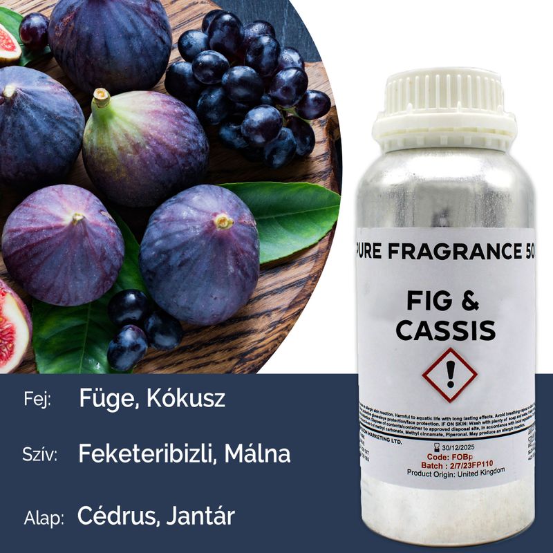 Fikon & Cassis Ren Doftolja - 500ml