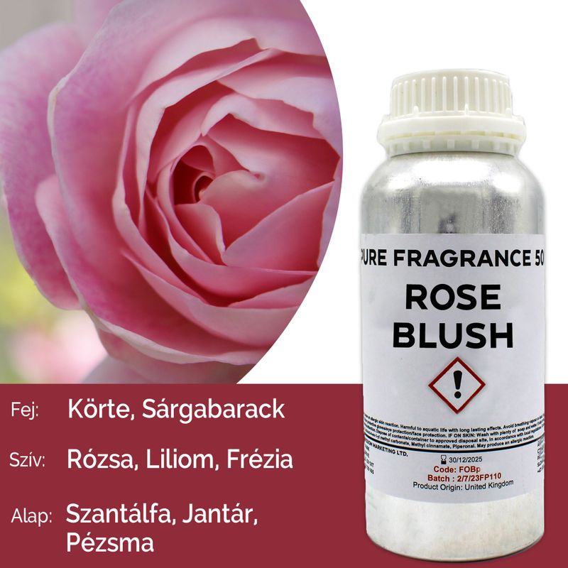 Rosa Blush Ren Doftolja - 500ml