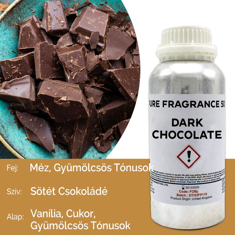 Mörk Choklad Ren Doftolja - 500ml