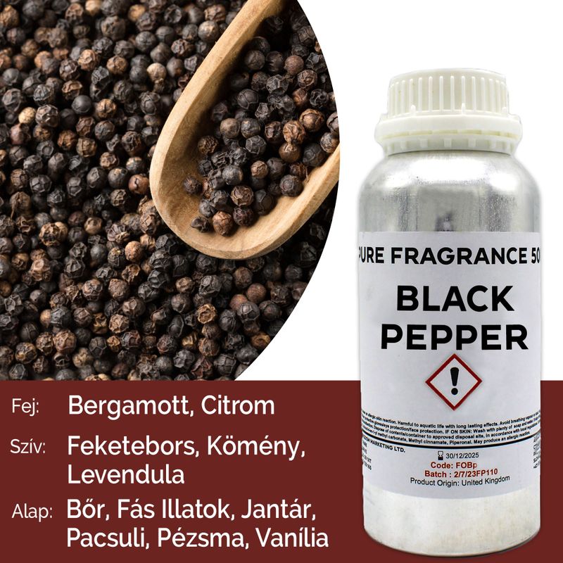 Svartpeppar Ren Doftolja - 500ml