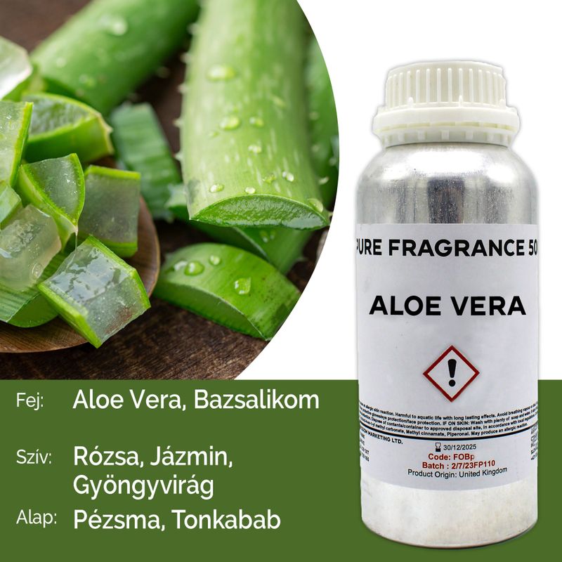 Aloe Vera Ren Doftolja - 500ml