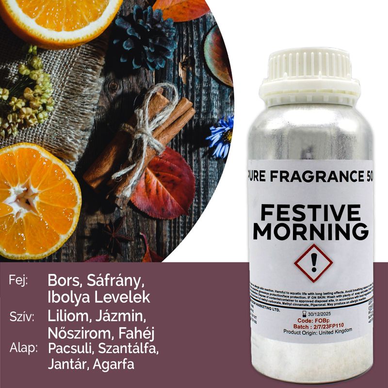 Festlig Morgon Ren Doftolja - 500ml