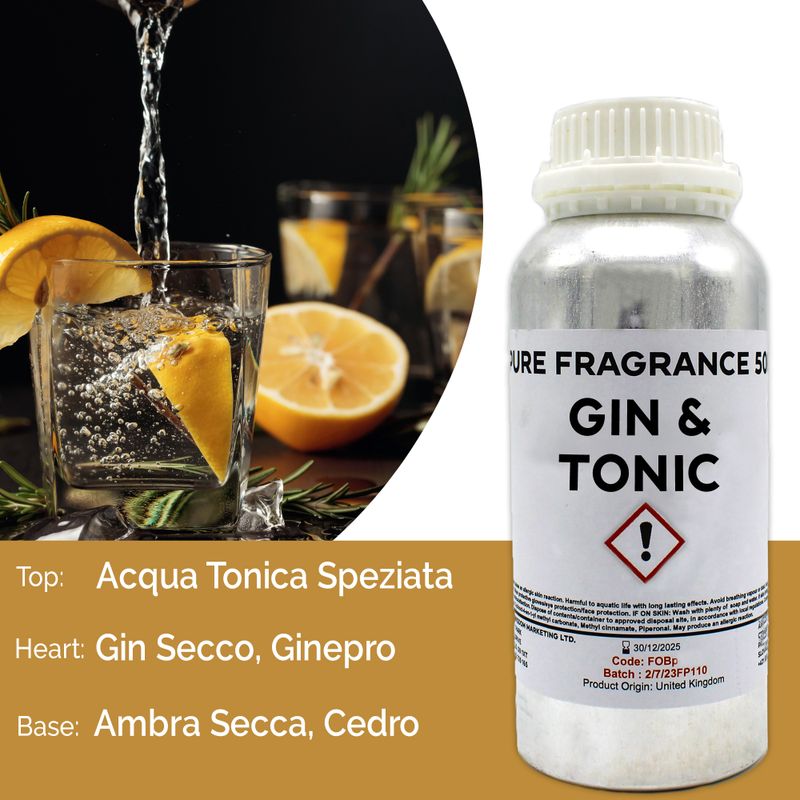 Gin & Tonic Ren Doftolja - 500ml