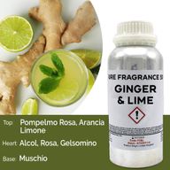 Ingefära & Lime Ren Doftolja - 500ml