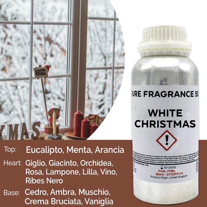 Vit Jul Ren Doftolja - 500ml