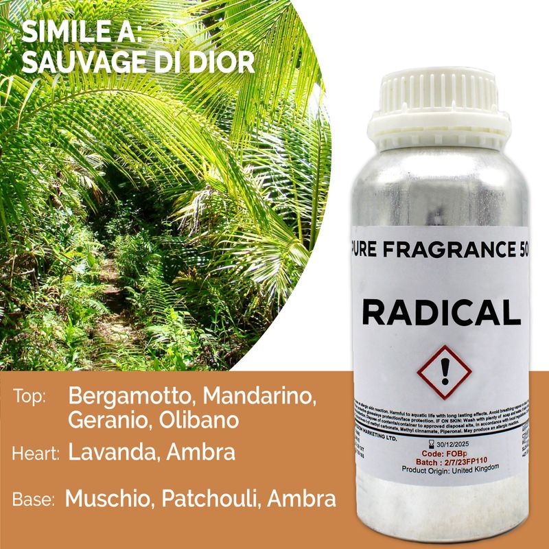 Radikal Ren Doftolja - 500ml