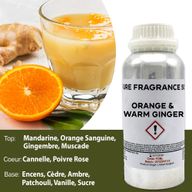 Apelsin & Varm Ingefära Ren Doftolja - 500ml