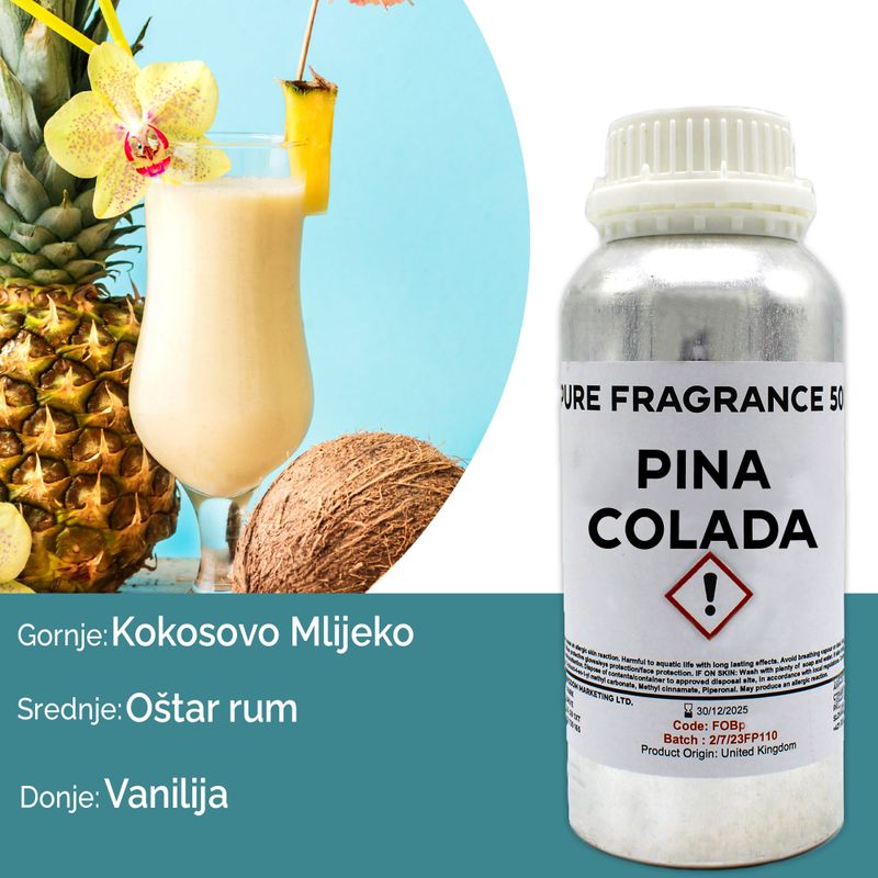 Pina Colada Ren Doftolja - 500ml