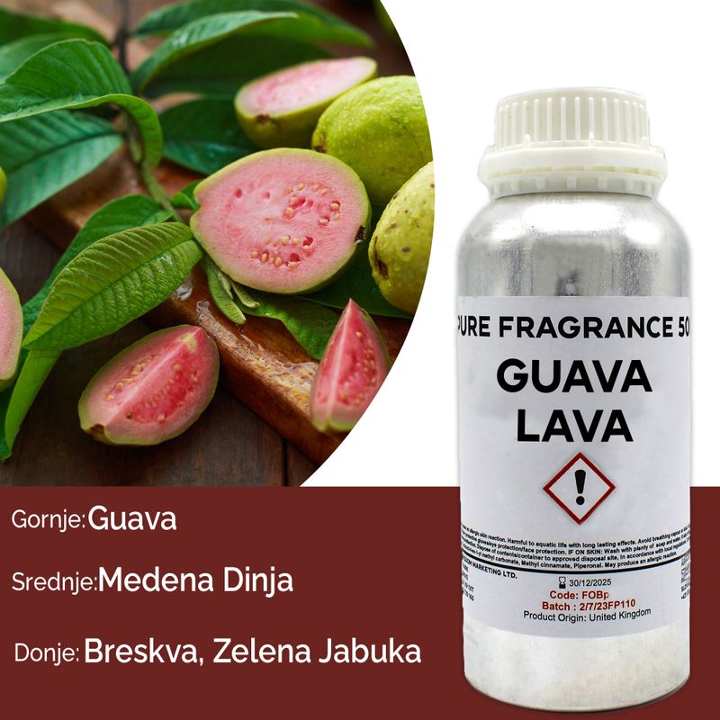 Guava Lava Ren Doftolja - 500ml