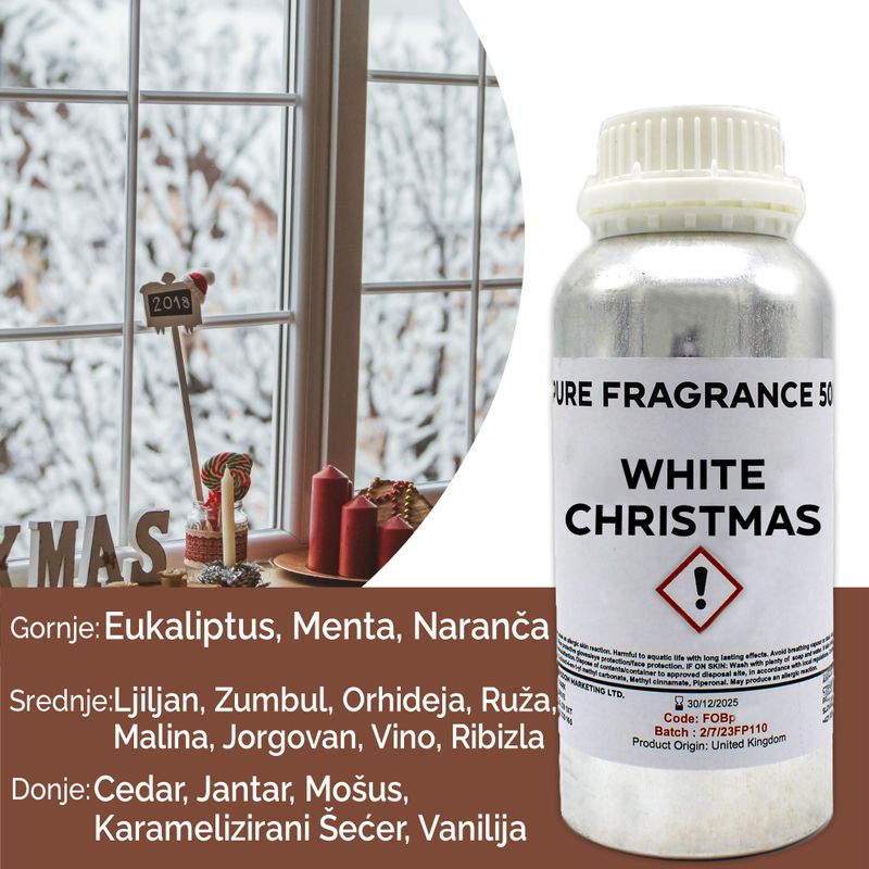 Vit Jul Ren Doftolja - 500ml