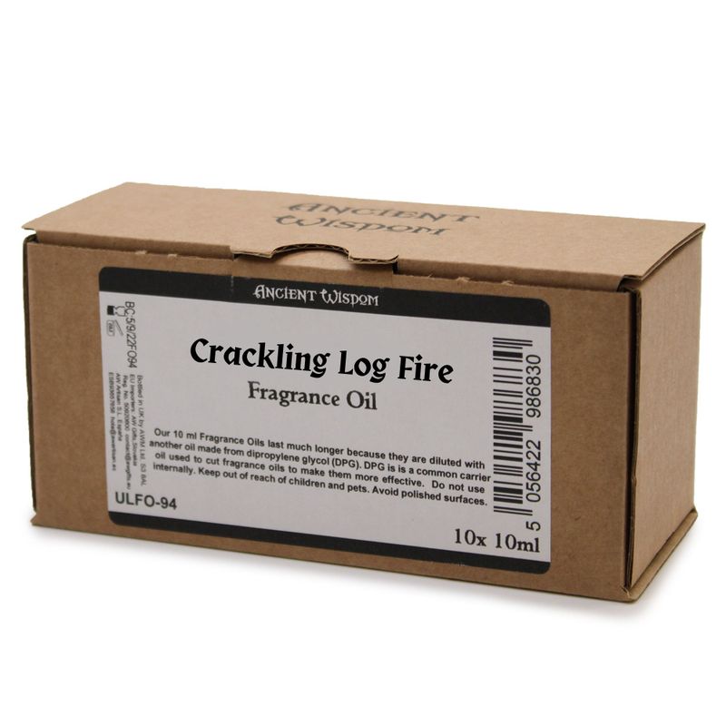 Sprakande Brasa Doftolja 10ml - Utan Etikett