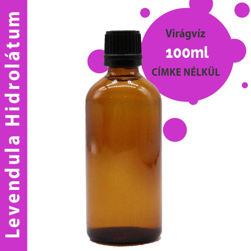 Lavendel Hydrolat Blomvatten 100ml - Utan Etikett