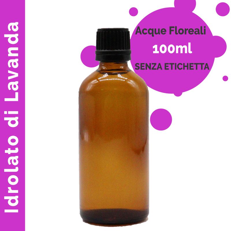 Lavendel Hydrolat Blomvatten 100ml - Utan Etikett