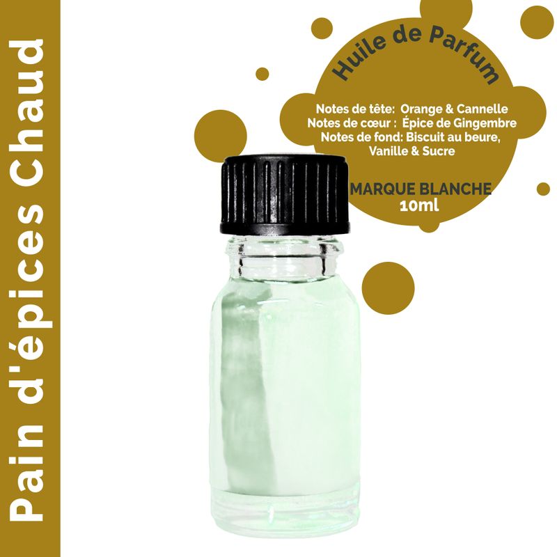 Varm Pepparkaka Doftolja 10ml - Utan Etikett