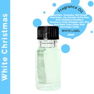Vit Jul Doftolja 10ml - Utan Etikett