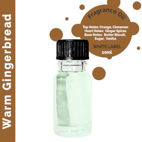 Varm Pepparkaka Doftolja 10ml - Utan Etikett