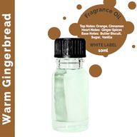 Varm Pepparkaka Doftolja 10ml - Utan Etikett