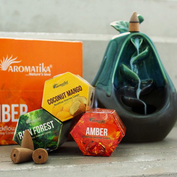 Aromatika Masala Tillbakaflöde Rökelsekoner