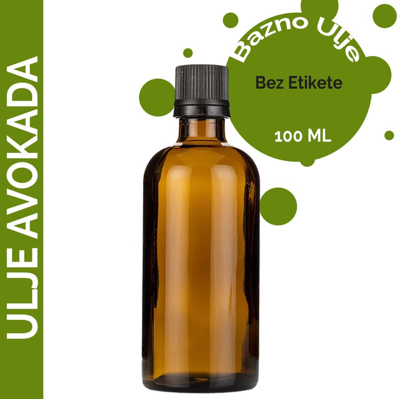 Avokado Basolja 100ml - Utan Etikett