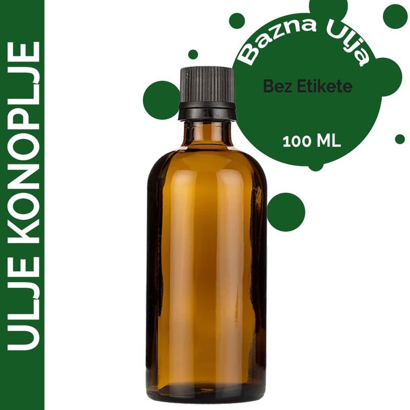 Hampfrö Basolja 100ml - Utan Etikett