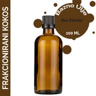 Fraktionerad Kokosnöt Basolja 100ml - Utan Etikett