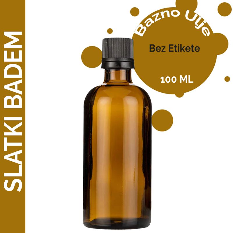 Söt Mandel Basolja 100ml - Utan Etikett