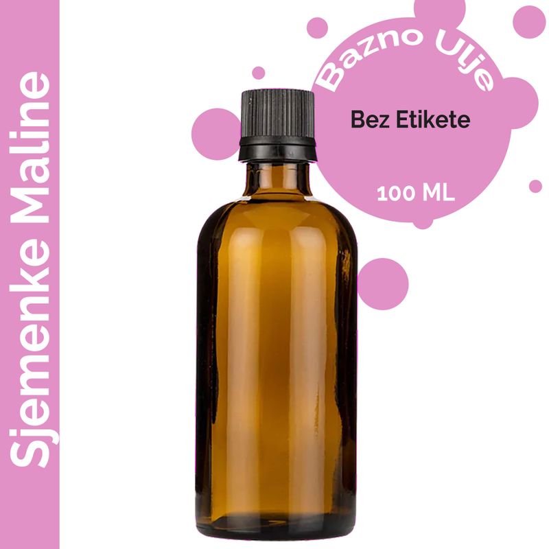 Hallonfrö Basolja 100ml - Utan Etikett