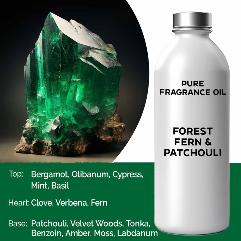 Skogsormbunke & Patchouli Ren Doftolja - 500ml