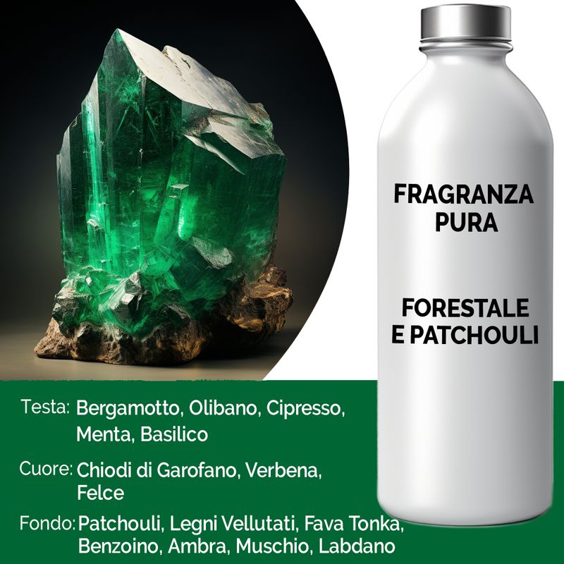 Skogsormbunke & Patchouli Ren Doftolja - 500ml