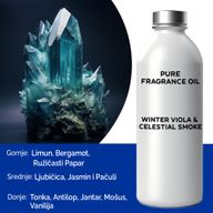 Vinterviol & Himmelsk Rök Ren Doftolja - 500ml