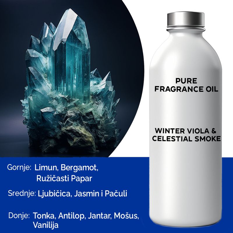 Vinterviol & Himmelsk Rök Ren Doftolja - 500ml