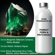Skogsormbunke & Patchouli Ren Doftolja - 500ml