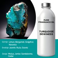 Turkos Dagg Ren Doftolja - 500ml