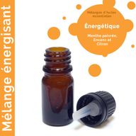 Energigivande Eterisk Oljeblandning 10ml - Utan Etikett