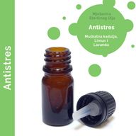 Mindre Stress Eterisk Oljeblandning 10ml - Utan Etikett