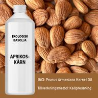 Ekologisk Aprikoskärnolja 1 Liter