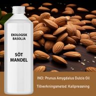 Ekologisk Mandelolja 1 Liter