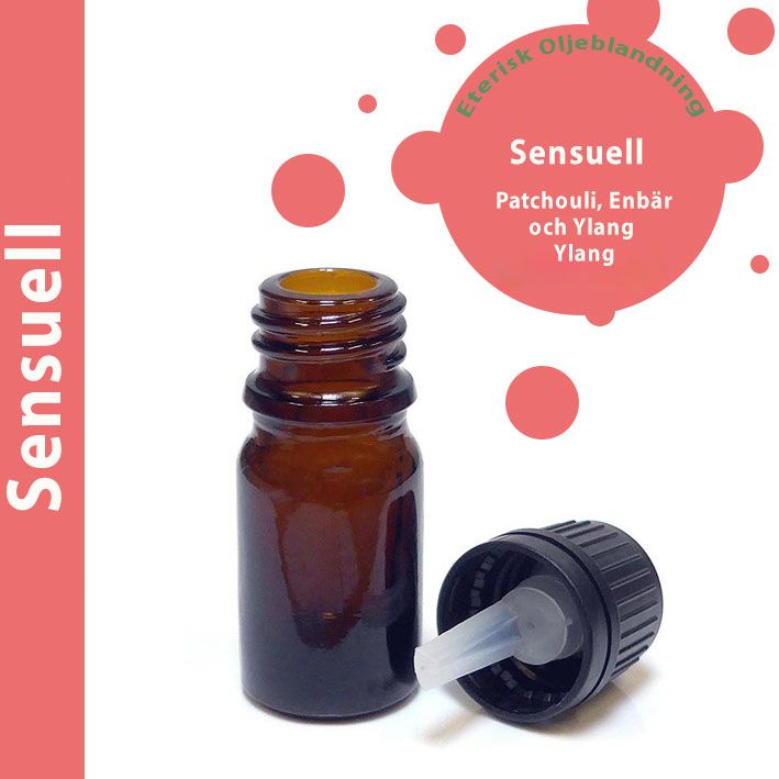 Sensuell Eterisk Oljeblandning 10ml - Utan Etikett