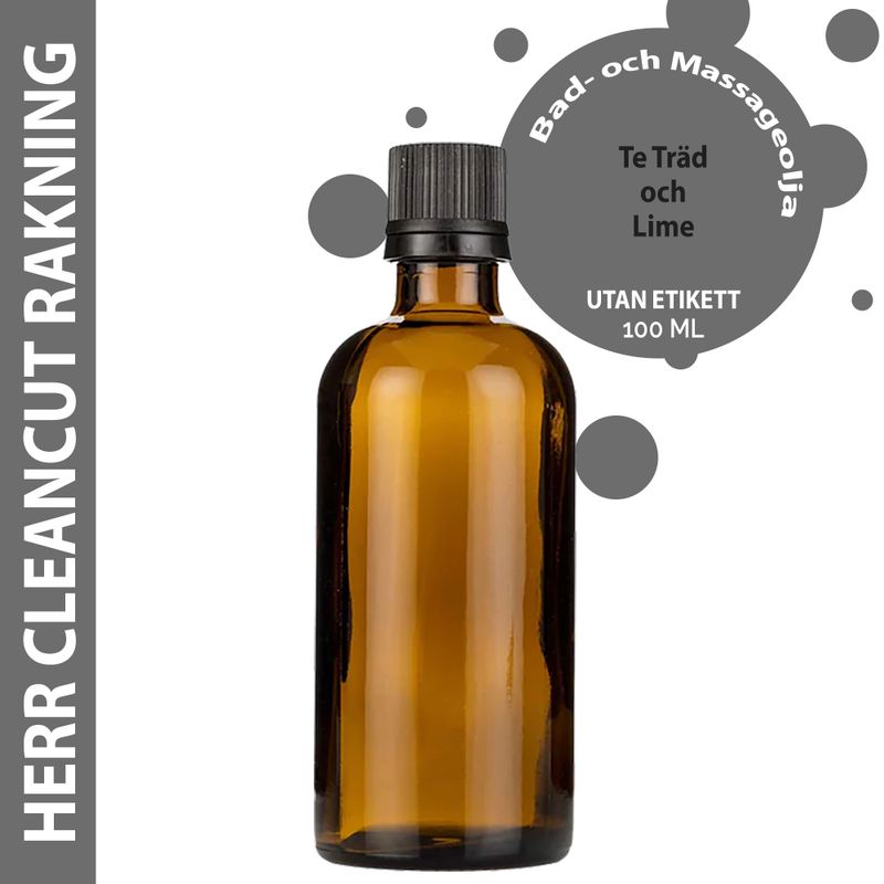 Herr Cleancut Rakolja - 100ml - Utan Etikett
